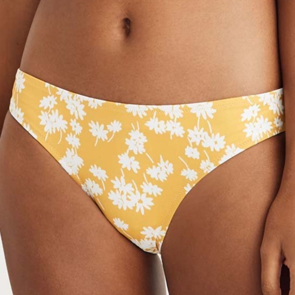 MADEWELL Happy Mystic Yellow Floral Devon Bottoms
